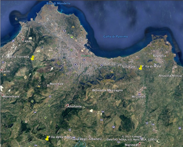 Luoghi scontri 22 luglio 1943