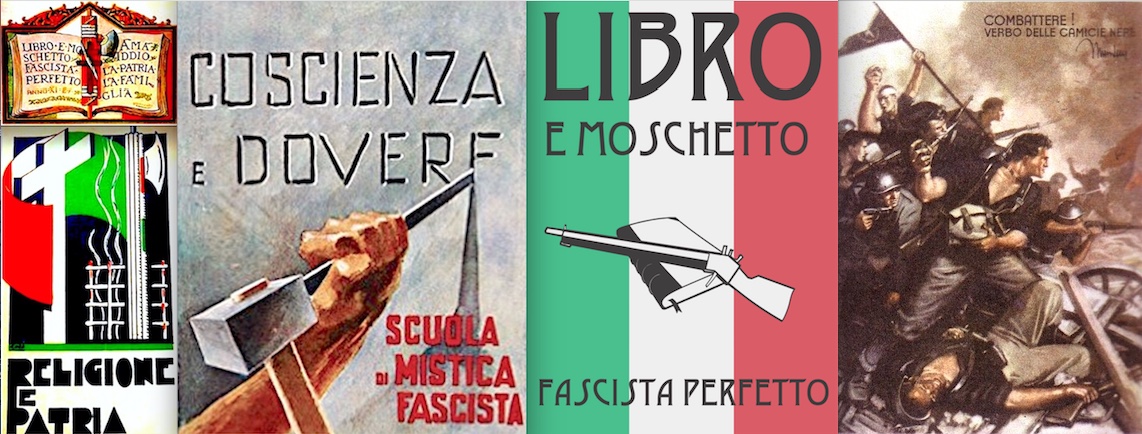 Educazione Mistico fascista - Biblioteca del Covo