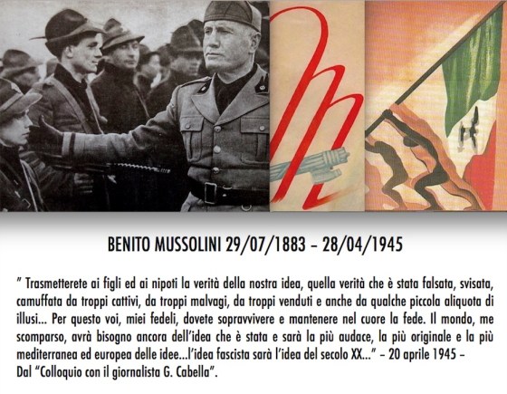 Testamento Mussolini - Biblioteca del Covo