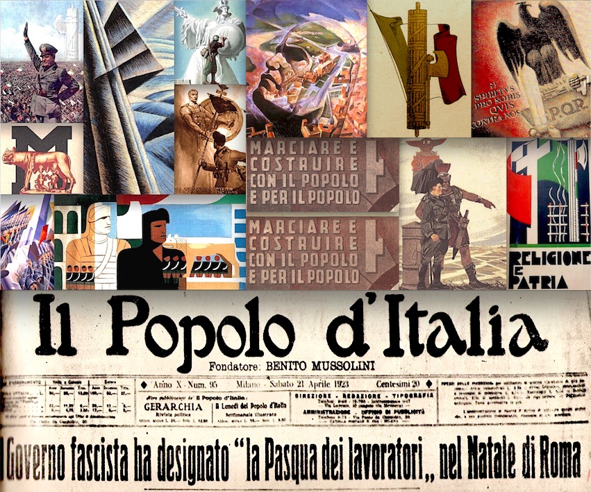 Centenario Natale di Roma Fascista - Biblioteca del Covo